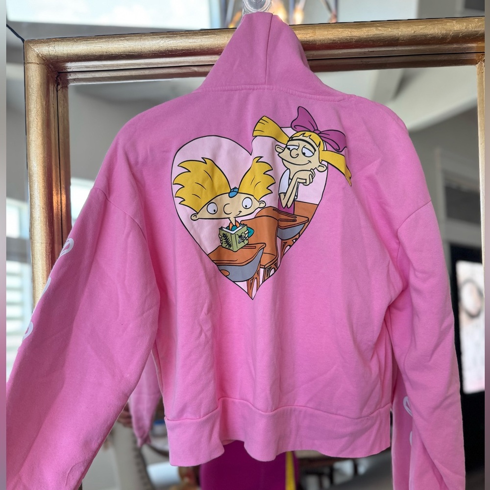 Nickelodeon Pink Top with Logo Tag